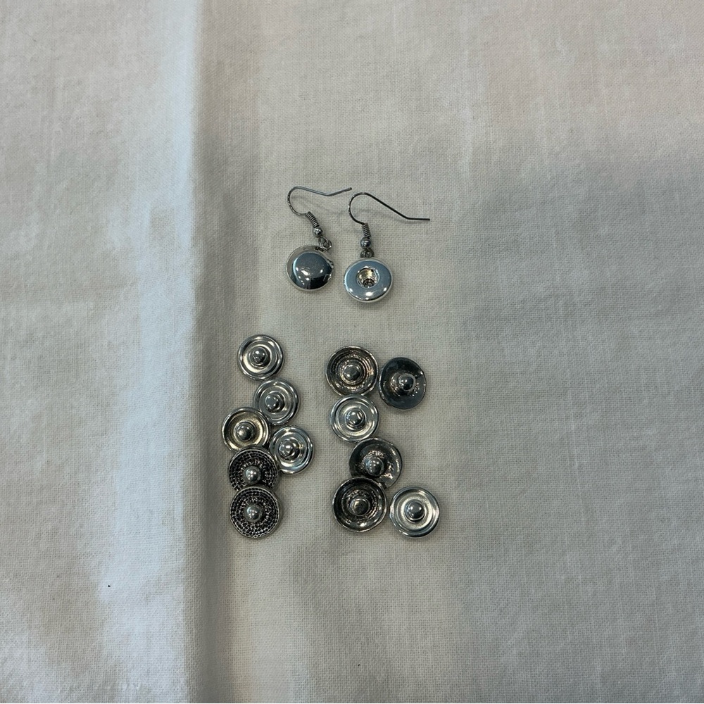 Snap Charms Interchangeable Dangle Drop Silver To… - image 5